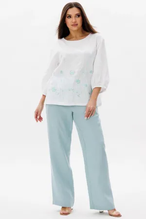 Костюм Ma cherie 3131 белый+мятный