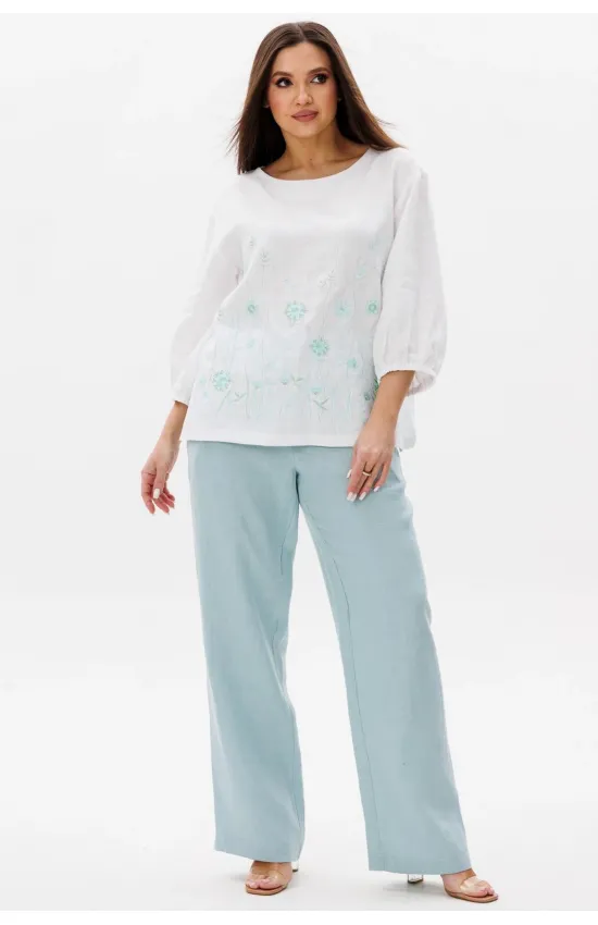 Костюм Ma cherie 3131 белый+мятный
