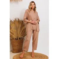 Костюм Anastasia 1202 кофейный