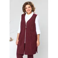 Костюм Romanovich 3-1759 бело-бордовый