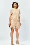 Костюм Mira Fashion 5661-2 бежевый