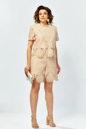 Костюм Mira Fashion 5661-2 бежевый