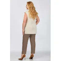 Костюм ALGRANDA 4050-2 Шоколад,бежевый