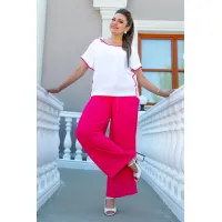 Костюм ANDINA 915-4-23 белый/фуксия