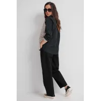 Костюм Магия Моды 2640 бежево-чёрный