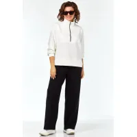 Костюм Карина Делюкс М-1393черно-белый черно-белый