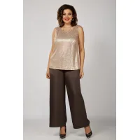 Костюм Орхидея Люкс 1623 Коричневый