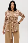 Костюм Anastasia 1292 бежевый (анималистический принт) Костюм Anastasia 1292 бежевый (анималистический принт)