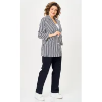 Костюм БелЭльСтиль 762-324/609-323 темно-синий