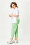 Костюм Michel Chic 1414 бело-салатовый
