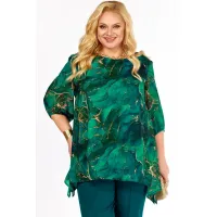 Костюм Элль-стиль 2263-14 изумруд