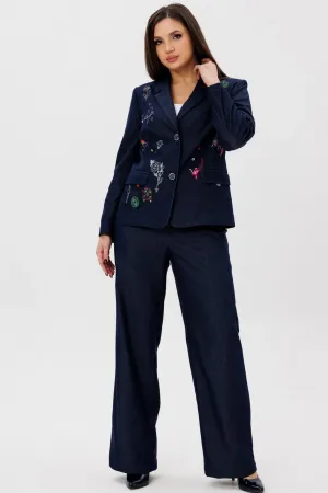 Костюм Ma cherie 3117 темно-синий