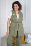 Костюм Alani 2096 хаки+белый