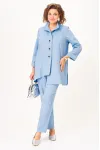 Костюм Vilena fashion 1110 голубой Костюм Vilena fashion 1110 голубой