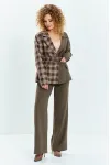 Костюм Euromoda 635 хаки+клетка