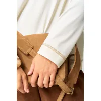 Костюм GIZART 5412 молочный, коричневый