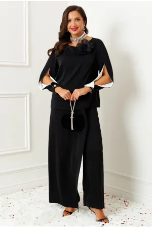 Костюм Beautiful & Free 6386 черный с молоком