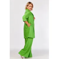 Костюм Кокетка и К 1281-1 зеленый
