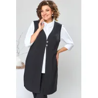 Костюм Romanovich 3-1759 бело-чёрный