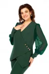 Костюм Ольга Стиль С967 зеленый