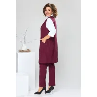 Костюм Romanovich 3-1759 бело-бордовый