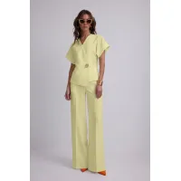 Костюм 1585-1 лимонный