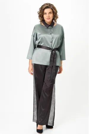 Костюм ANDINA CITY 9092 серый, чёрный