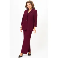 Костюм Vilena fashion 1094 бургунди
