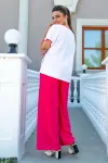 Костюм ANDINA 915-4-23 белый/фуксия