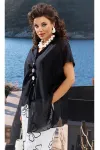Костюм VITTORIA QUEEN 25263 молочный, чёрный