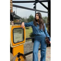 Костюм BARBARA В227 синий