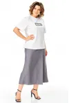 Костюм Michel Chic 1336-1 белый, пепел