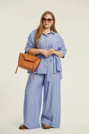 Костюм Deesses 2378 голубой в полоску