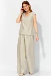 Костюм LAIKONY L-184 бежевый+черный