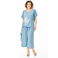 Костюм Michel Chic 1451 небесно-голубой