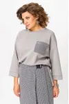 Костюм Michel Chic 1362-2 серый + клетка