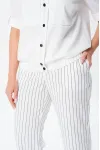 Костюм Vilena fashion 1079 белый+белый/полоска