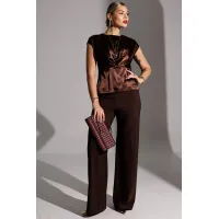 Костюм Мода-Юрс 25-2947 коричневый