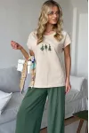 Костюм DilanaVIP 2139/3 беж+зеленый