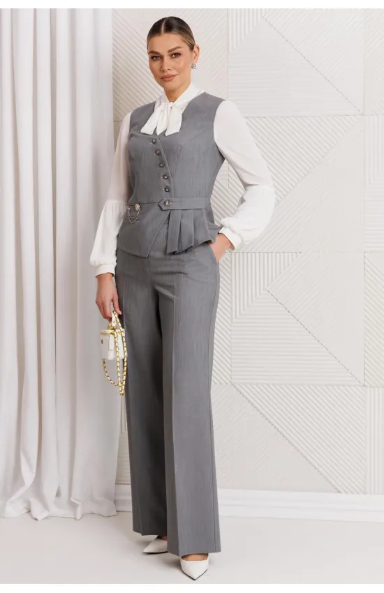 Костюм Мода-Юрс 26-2912 серый_меланж