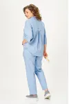 Костюм Vilena fashion 1158 голубой Костюм Vilena fashion 1158 голубой