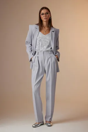 Костюм N.O.W 1627 Сизый, серебристый