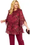 Костюм Элль-стиль 2213.14 винный