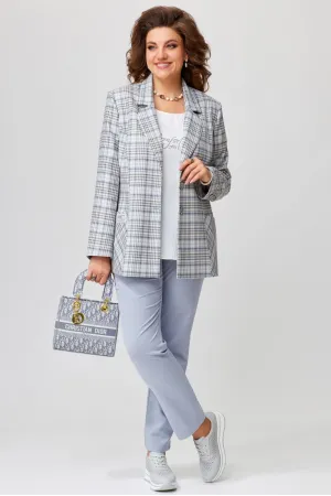 Костюм FITA 1486 Каталена серо-голубой