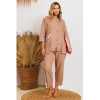 Костюм Anastasia 1202 кофейный