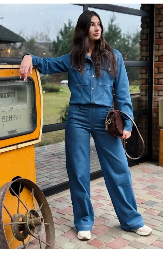 Костюм BARBARA В227 синий