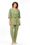Костюм Ольга Стиль С1012 зеленый