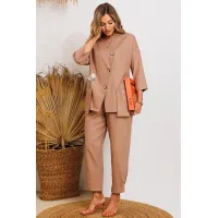 Костюм Anastasia 1202 кофейный