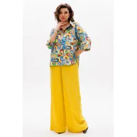 Костюм Michel Chic 1411 мультиколор + охра