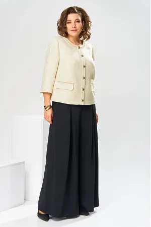 Костюм Romanovich 2-2848 молочно-чёрный